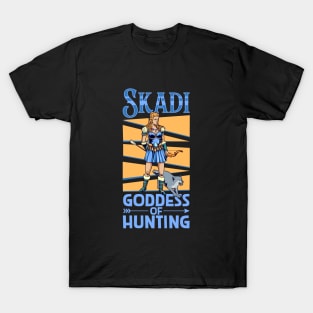 Viking goddess of hunting Skadi T-Shirt
